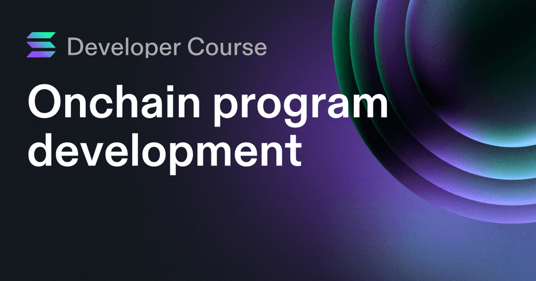 Onchain program development